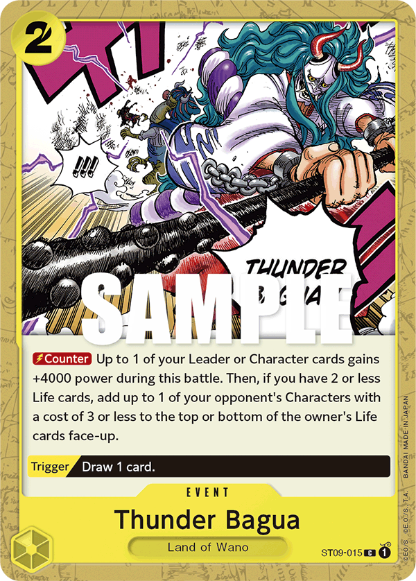 Thunder Bagua - One Piece Card Game - MoxLand