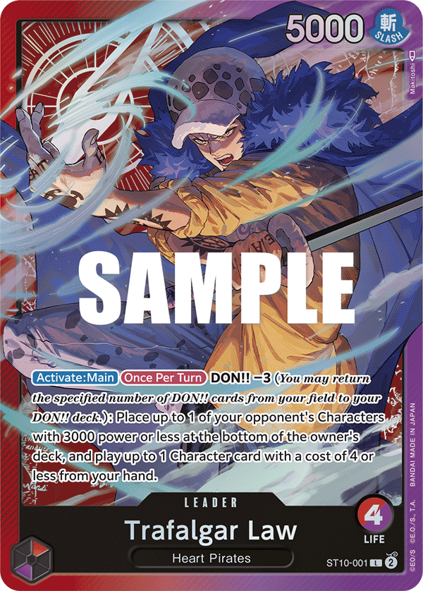 Trafalgar Law - One Piece Card Game - MoxLand