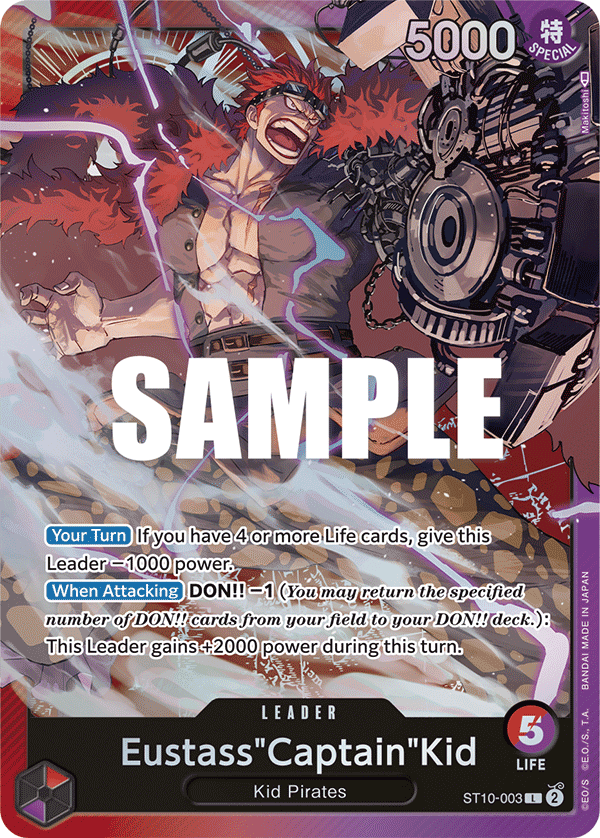 Eustass"Captain"Kid - One Piece Card Game - MoxLand