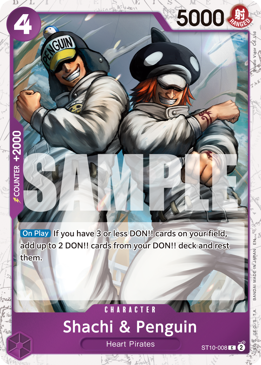 Shachi & Penguin - One Piece Card Game - MoxLand