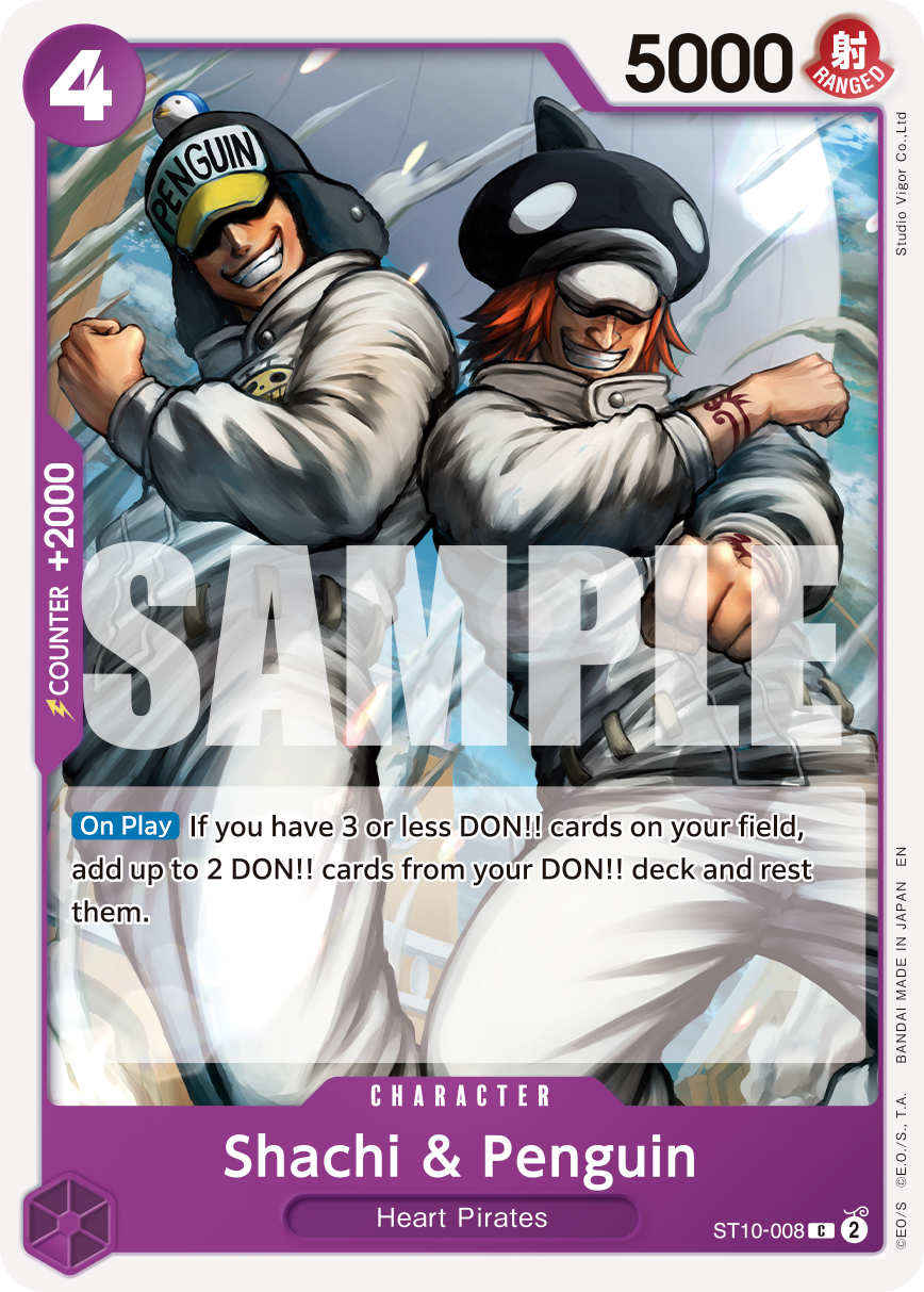 Shachi & Penguin - One Piece Card Game - MoxLand