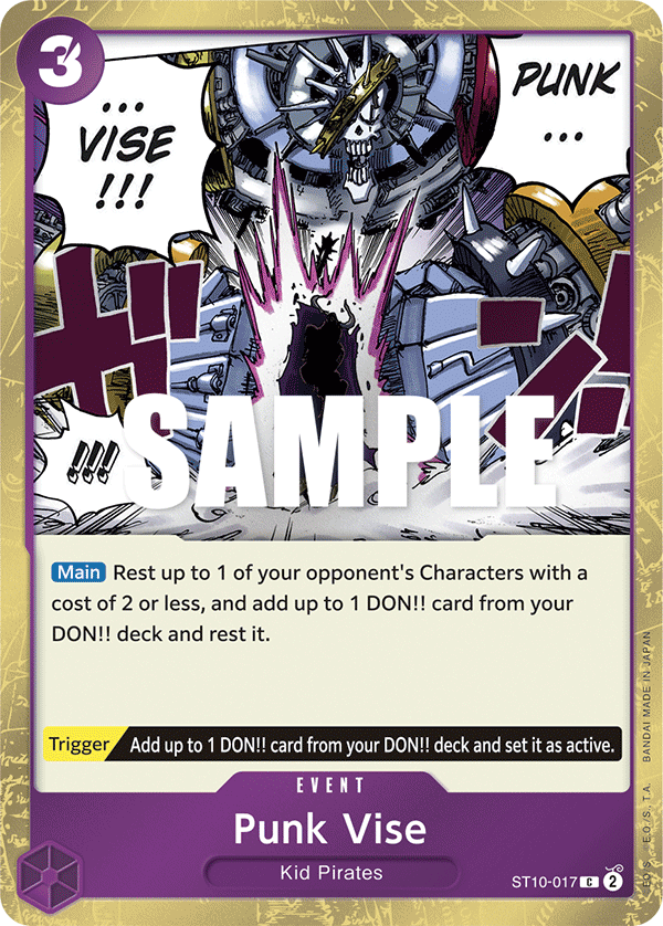 Punk Vise - One Piece Card Game - MoxLand