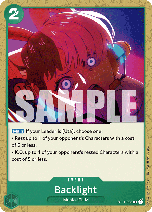 Backlight - One Piece Card Game - MoxLand