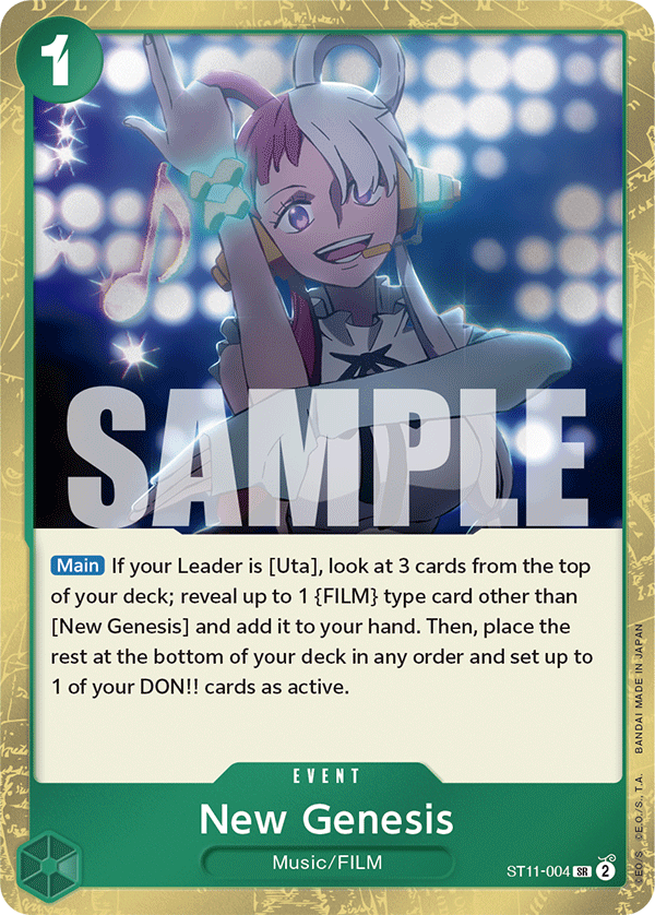 New Genesis - One Piece Card Game - MoxLand