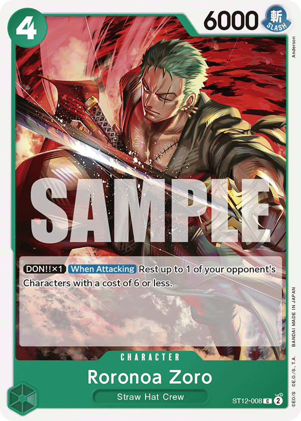 Roronoa Zoro - One Piece Card Game - MoxLand