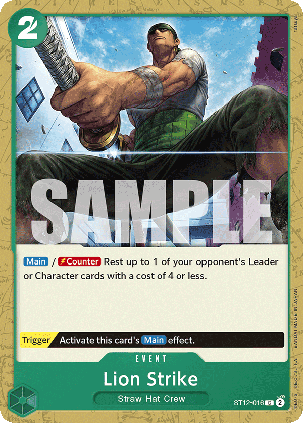 Lion Strike - One Piece Card Game - MoxLand