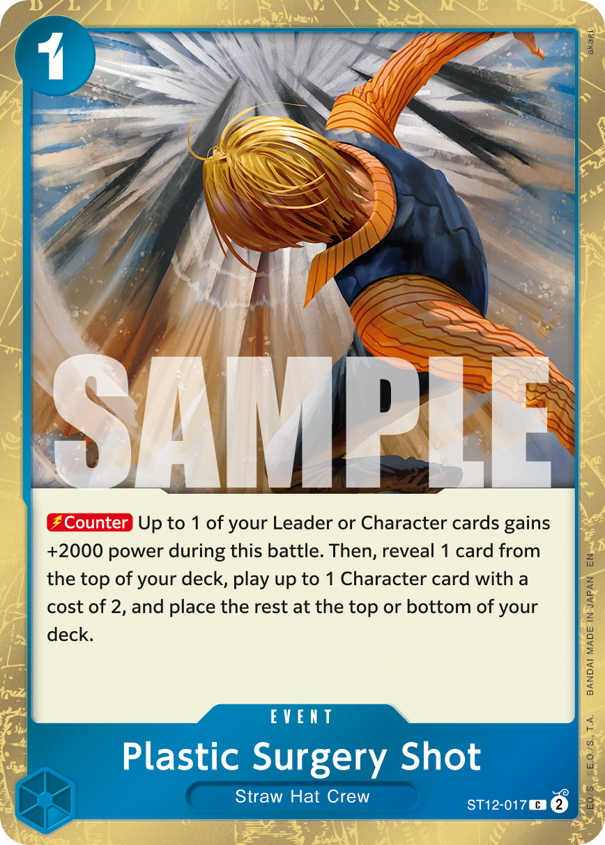 Plastic Surgery Shot - One Piece Card Game - MoxLand