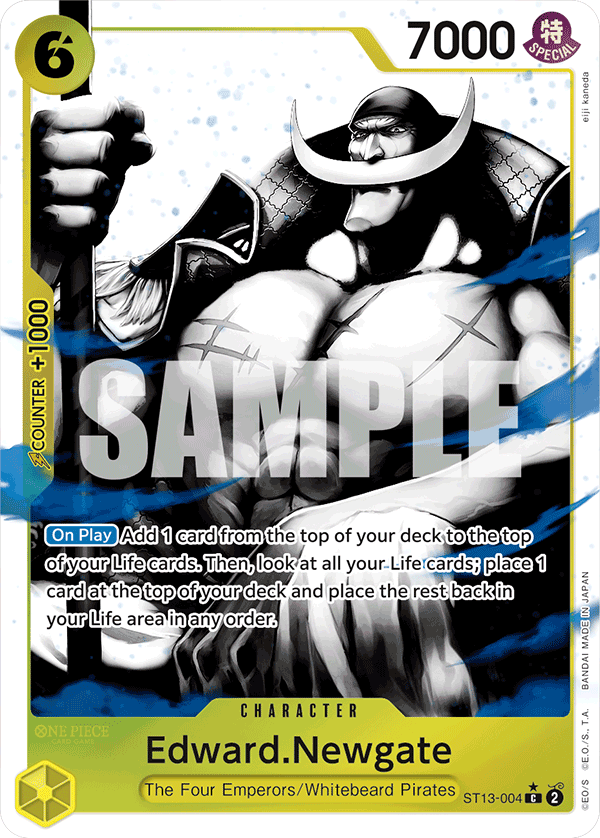 Edward.Newgate - One Piece Card Game - MoxLand
