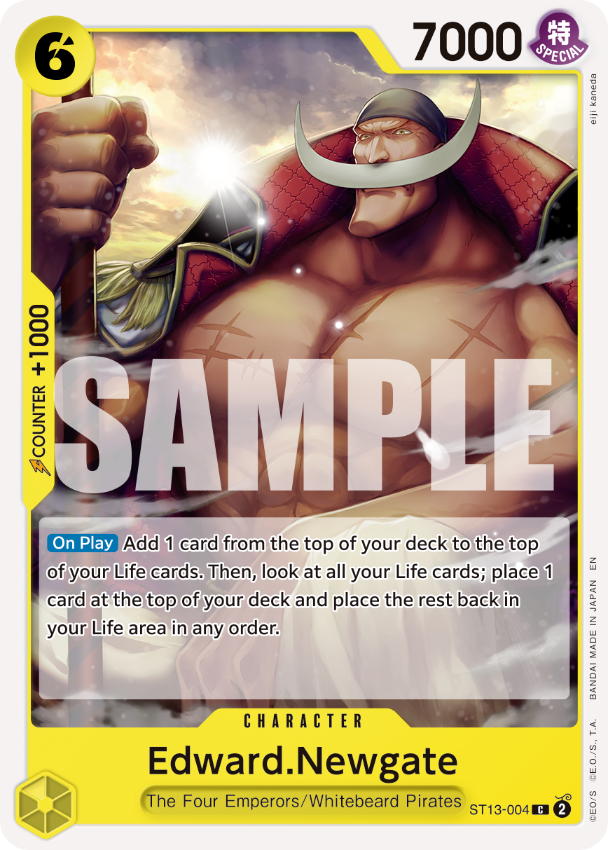 Edward.Newgate - One Piece Card Game - MoxLand