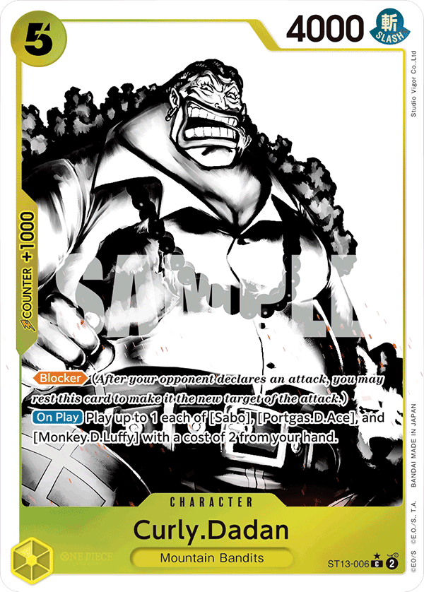 Curly.Dadan - One Piece Card Game - MoxLand