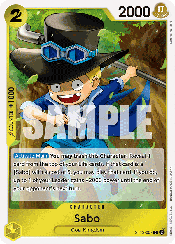 Sabo - One Piece Card Game - MoxLand