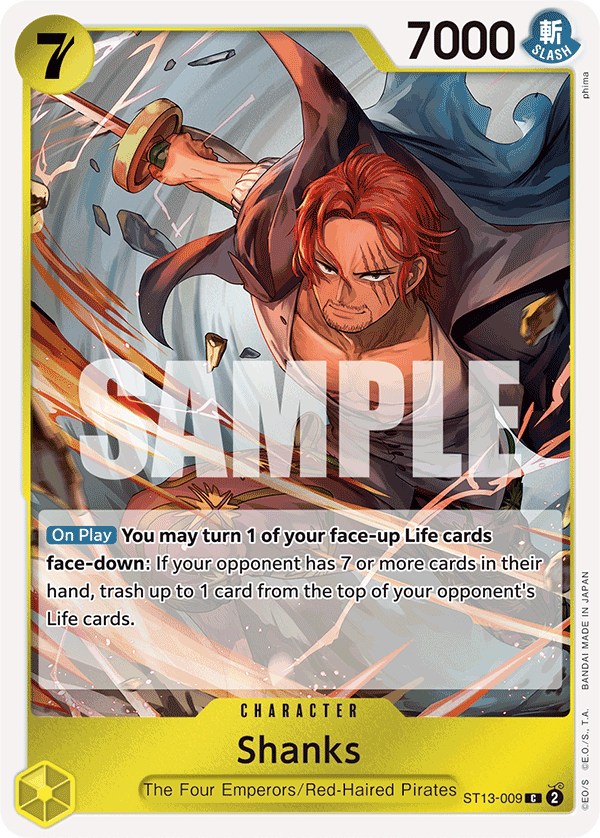 Shanks - One Piece Card Game - MoxLand