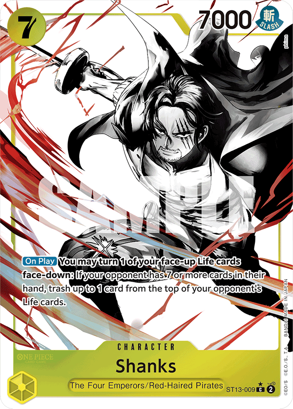 Shanks - One Piece Card Game - MoxLand