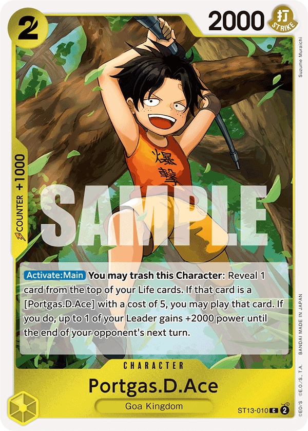 Portgas.D.Ace - One Piece Card Game - MoxLand