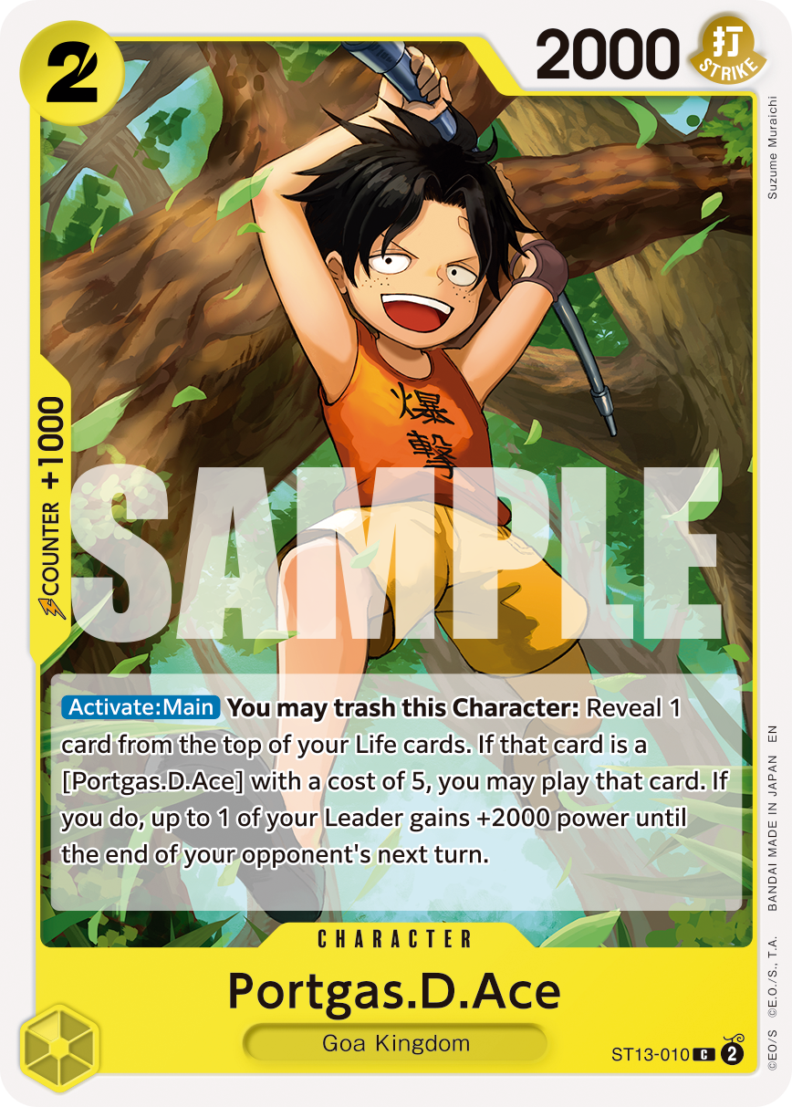 Portgas.D.Ace - One Piece Card Game - MoxLand