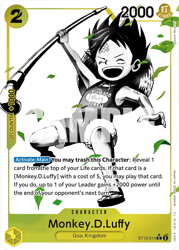 Monkey.D.Luffy - One Piece Card Game - MoxLand