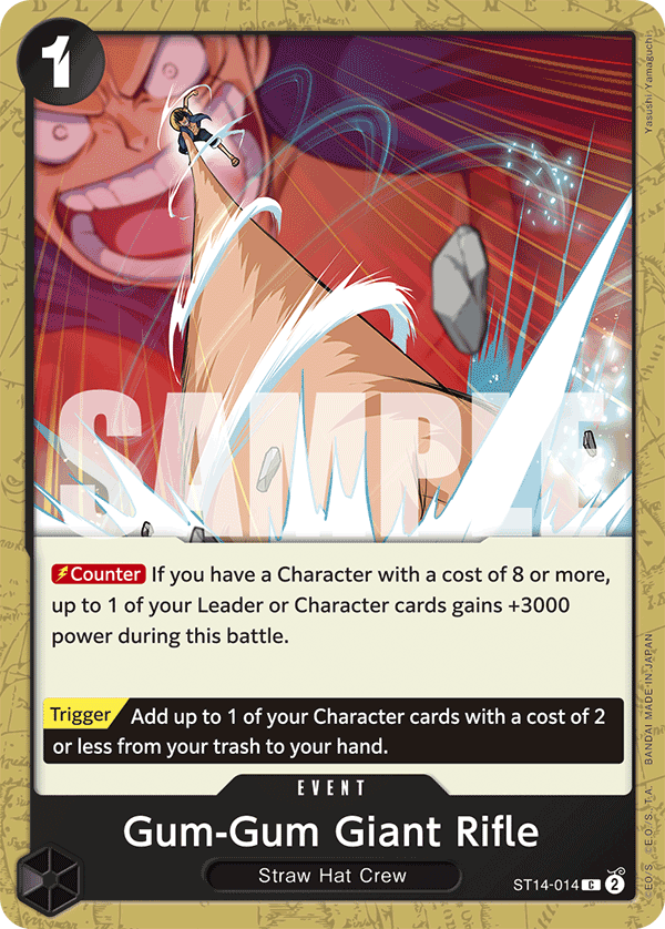 Gum-Gum Giant Rifle - One Piece Card Game - MoxLand