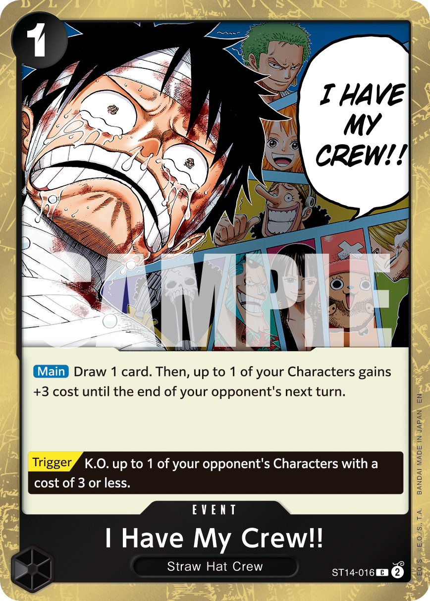 I Have My Crew!! - One Piece Card Game - MoxLand