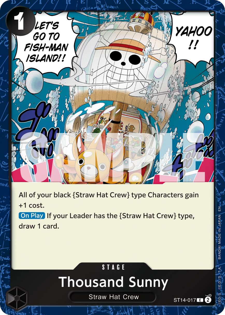 Thousand Sunny - One Piece Card Game - MoxLand
