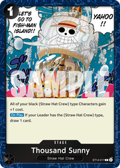 Thousand Sunny - One Piece Card Game - MoxLand