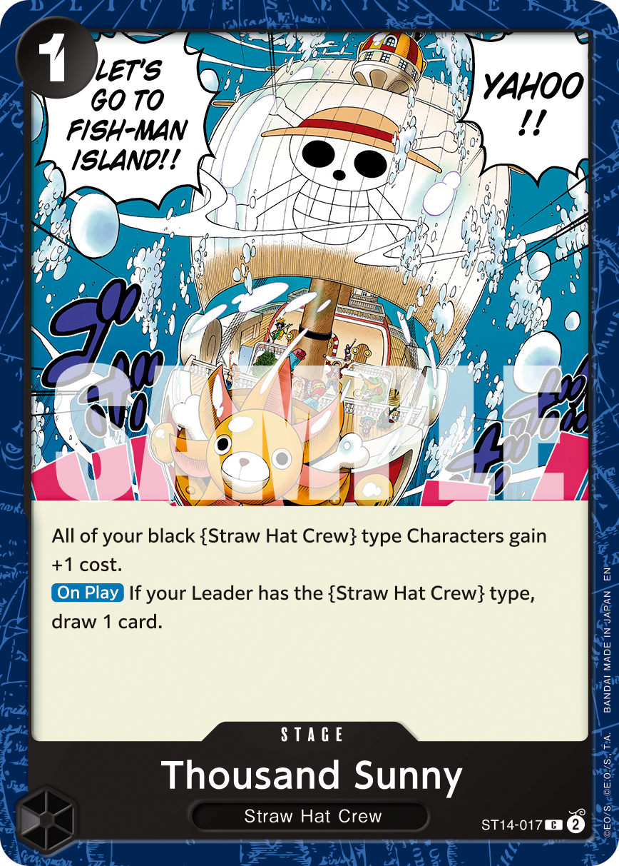 Thousand Sunny - One Piece Card Game - MoxLand