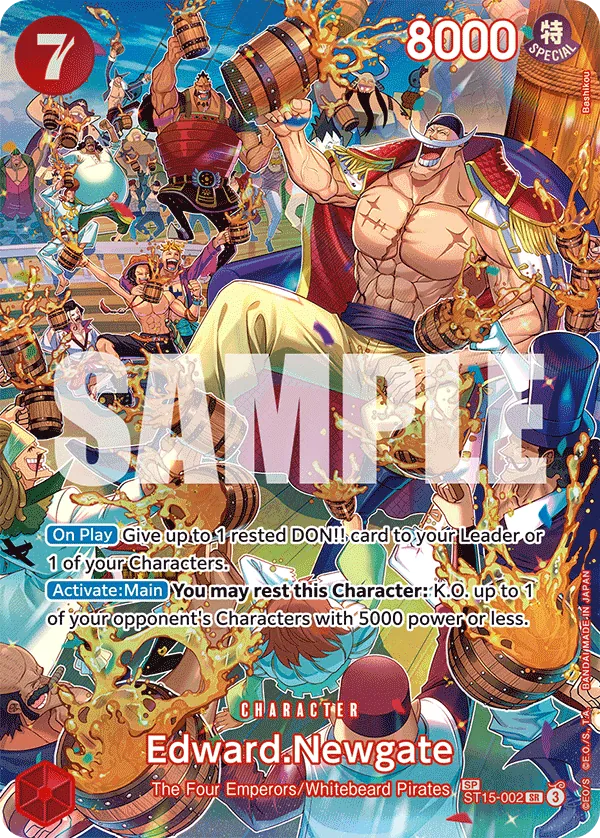 Edward.Newgate - ONE PIECE CARD GAME - MoxLand