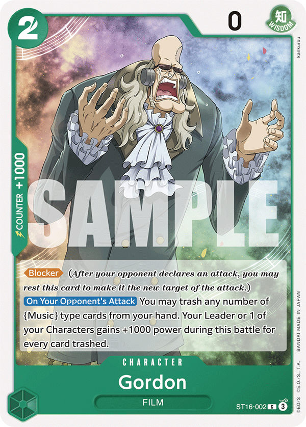 Gordon - One Piece Card Game - MoxLand