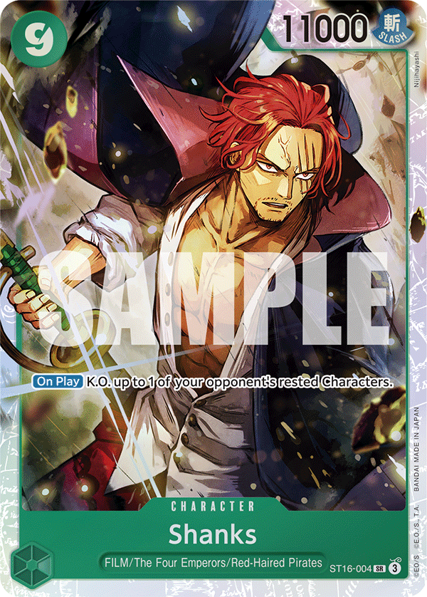 Shanks - One Piece Card Game - MoxLand