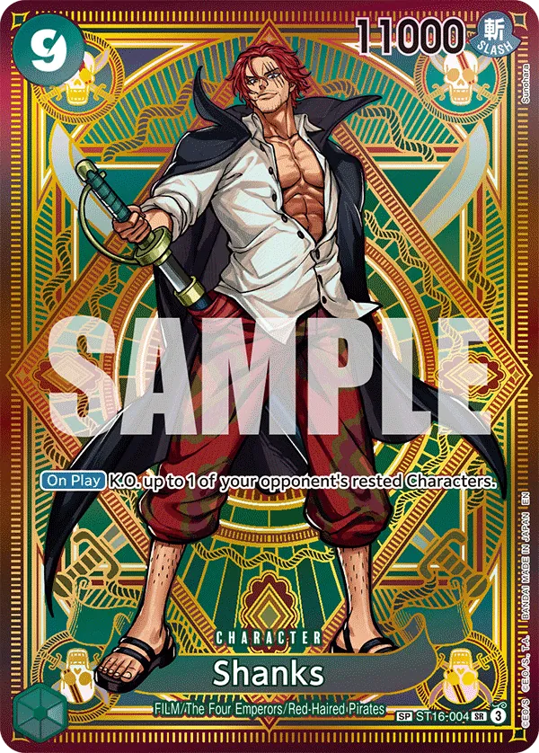 Shanks - ONE PIECE CARD GAME - MoxLand