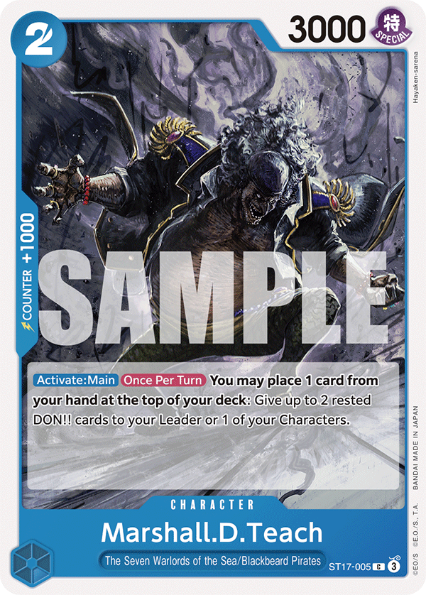 Marshall.D.Teach - One Piece Card Game - MoxLand