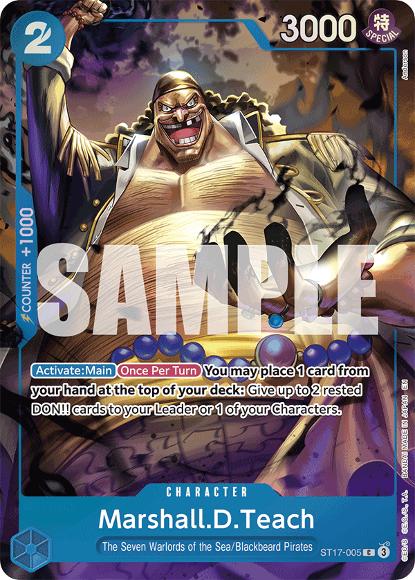 Marshall.D.Teach - One Piece Card Game - MoxLand