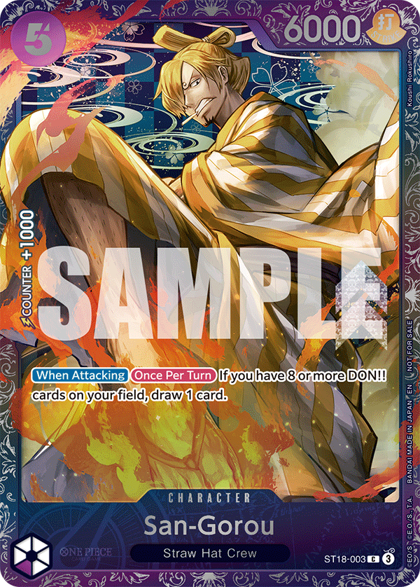 San-Gorou - One Piece Card Game - MoxLand