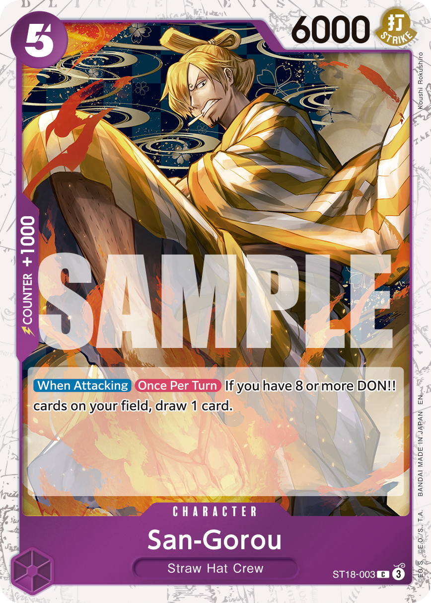 San-Gorou - One Piece Card Game - MoxLand
