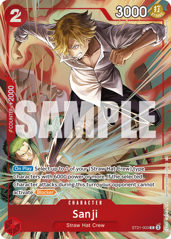 Sanji - One Piece Card Game - MoxLand