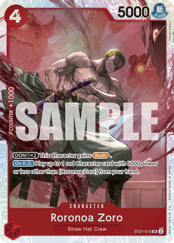 Roronoa Zoro - One Piece Card Game - MoxLand