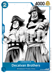Decalvan Brothers - One Piece Card Game - MoxLand