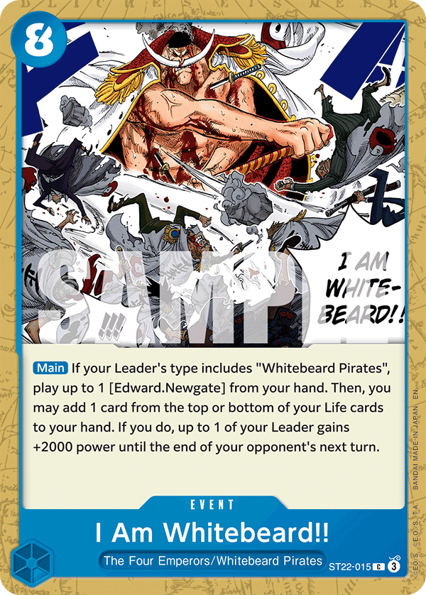 I Am Whitebeard!! - One Piece Card Game - MoxLand