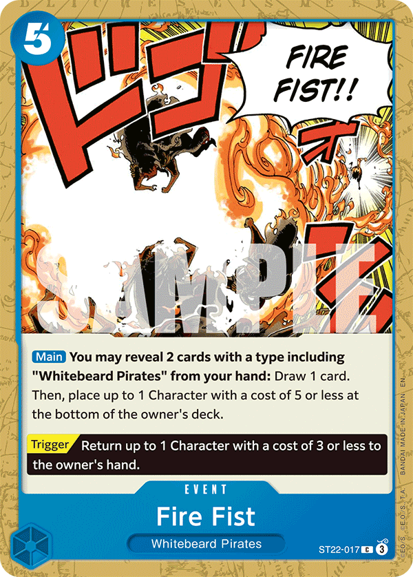 Fire Fist - One Piece Card Game - MoxLand