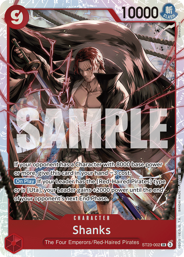 Shanks - One Piece Card Game - MoxLand