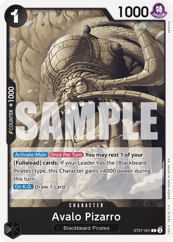 Avalo Pizarro - One Piece Card Game - MoxLand