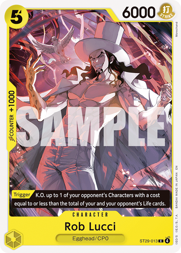Rob Lucci - One Piece Card Game - MoxLand