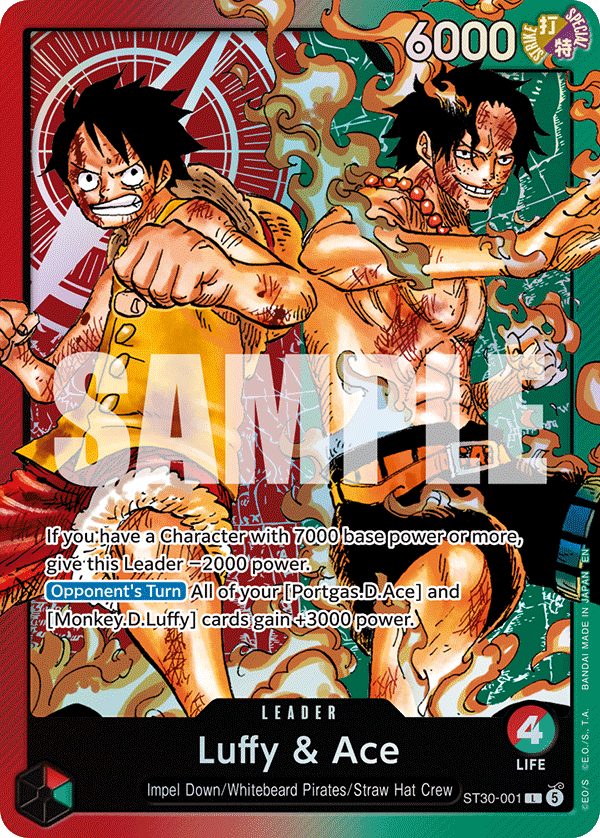 Luffy & Ace - One Piece Card Game - MoxLand