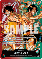 Luffy & Ace - One Piece Card Game - MoxLand