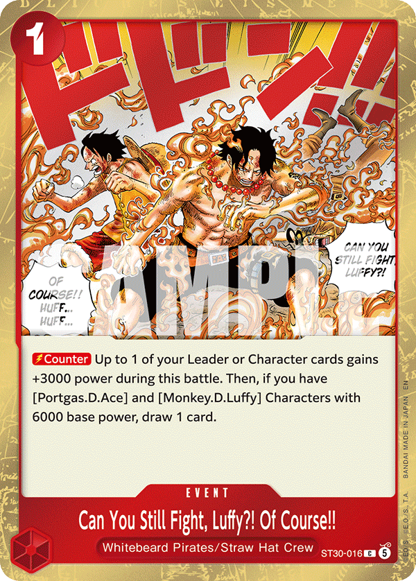 Can You Still Fight, Luffy?! Of Course!! - One Piece Card Game - MoxLand