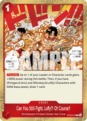 Can You Still Fight, Luffy?! Of Course!! - One Piece Card Game - MoxLand