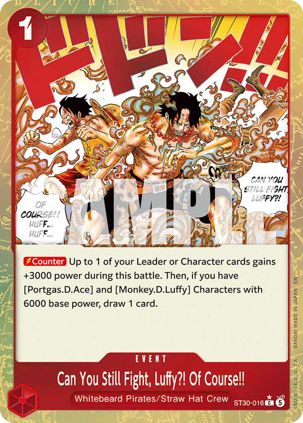 Can You Still Fight, Luffy?! Of Course!! - One Piece Card Game - MoxLand