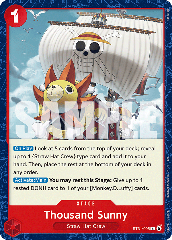 Thousand Sunny - One Piece Card Game - MoxLand