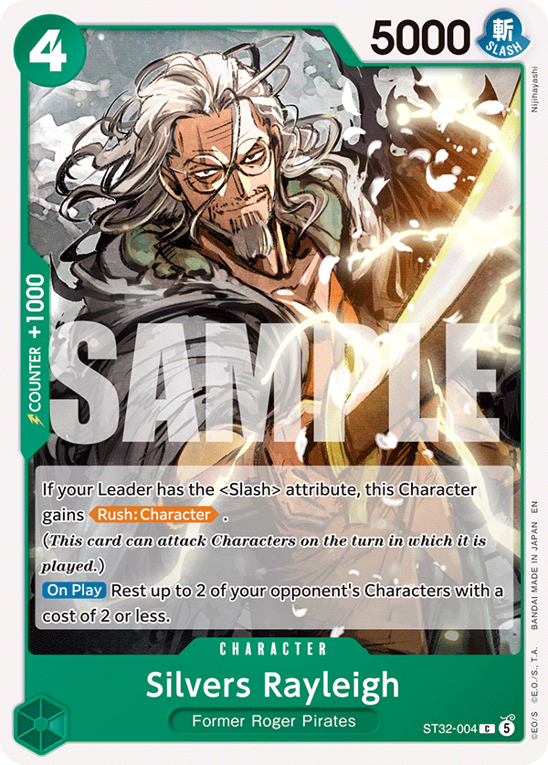 Silvers Rayleigh - One Piece Card Game - MoxLand