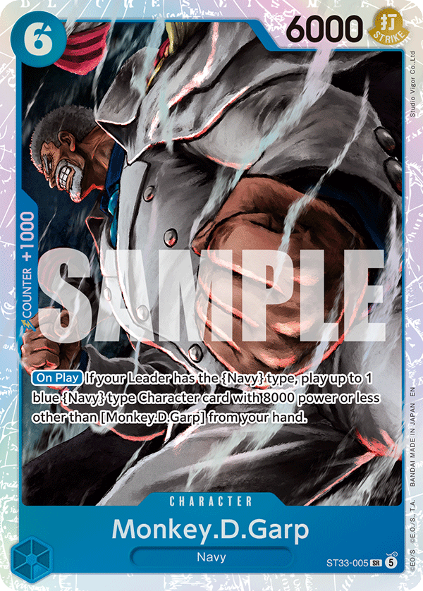 Monkey.D.Garp - One Piece Card Game - MoxLand