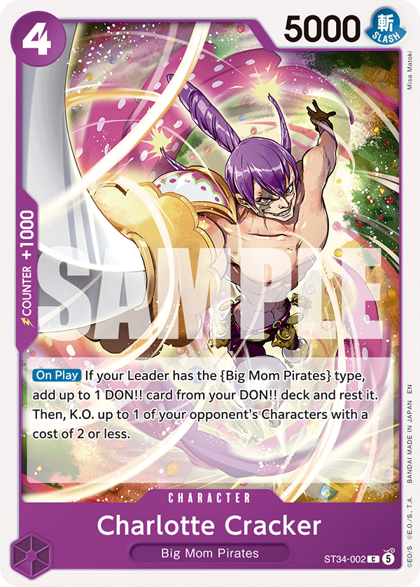 Charlotte Cracker - One Piece Card Game - MoxLand